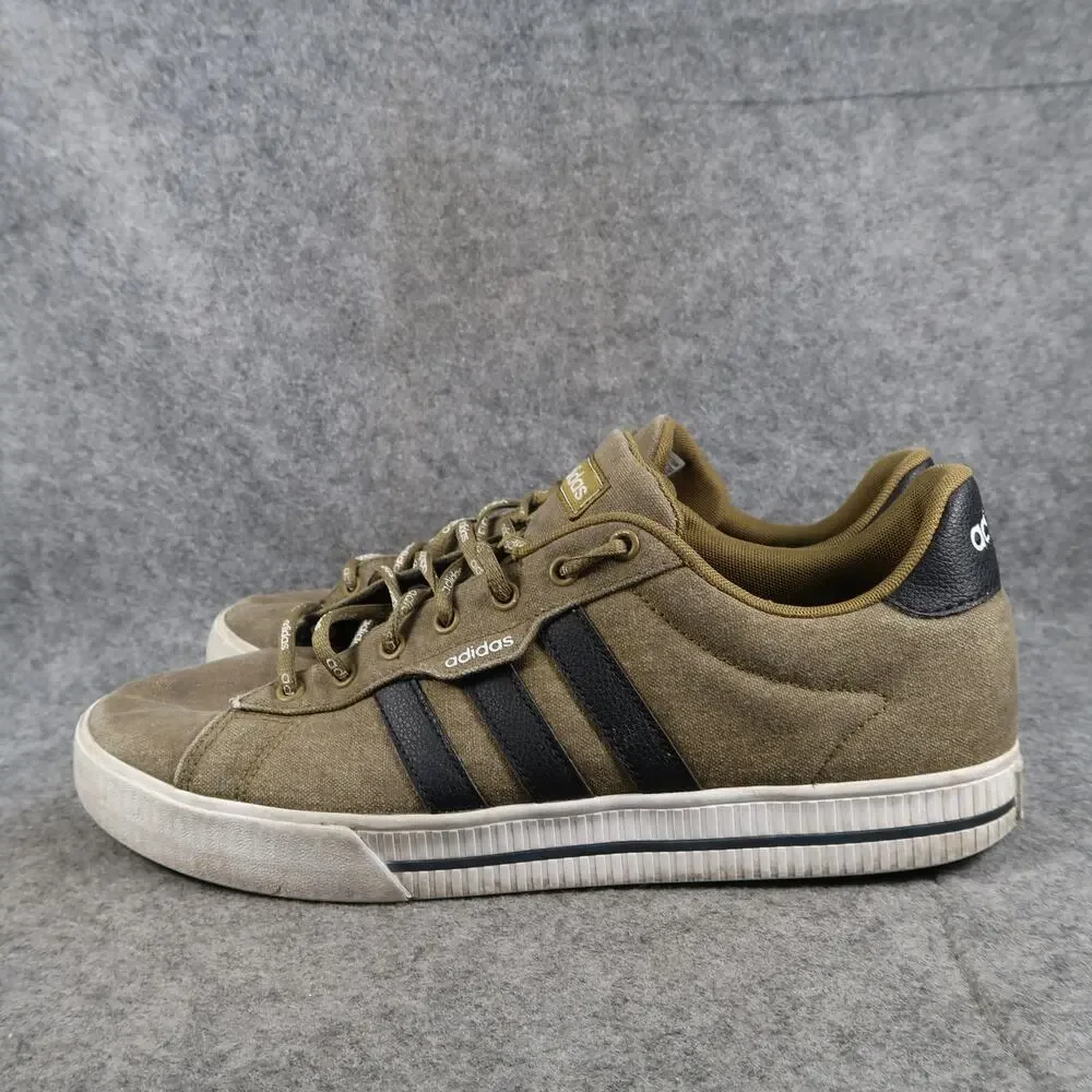 Adidas Shoes Mens 11.5 Casual Sneakers Daily 3.0 Lifestyle Trainer Comfort Green